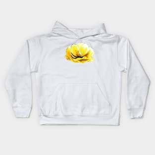 YELLOW PRICKLY PEAR CACTUS FLOWER Kids Hoodie